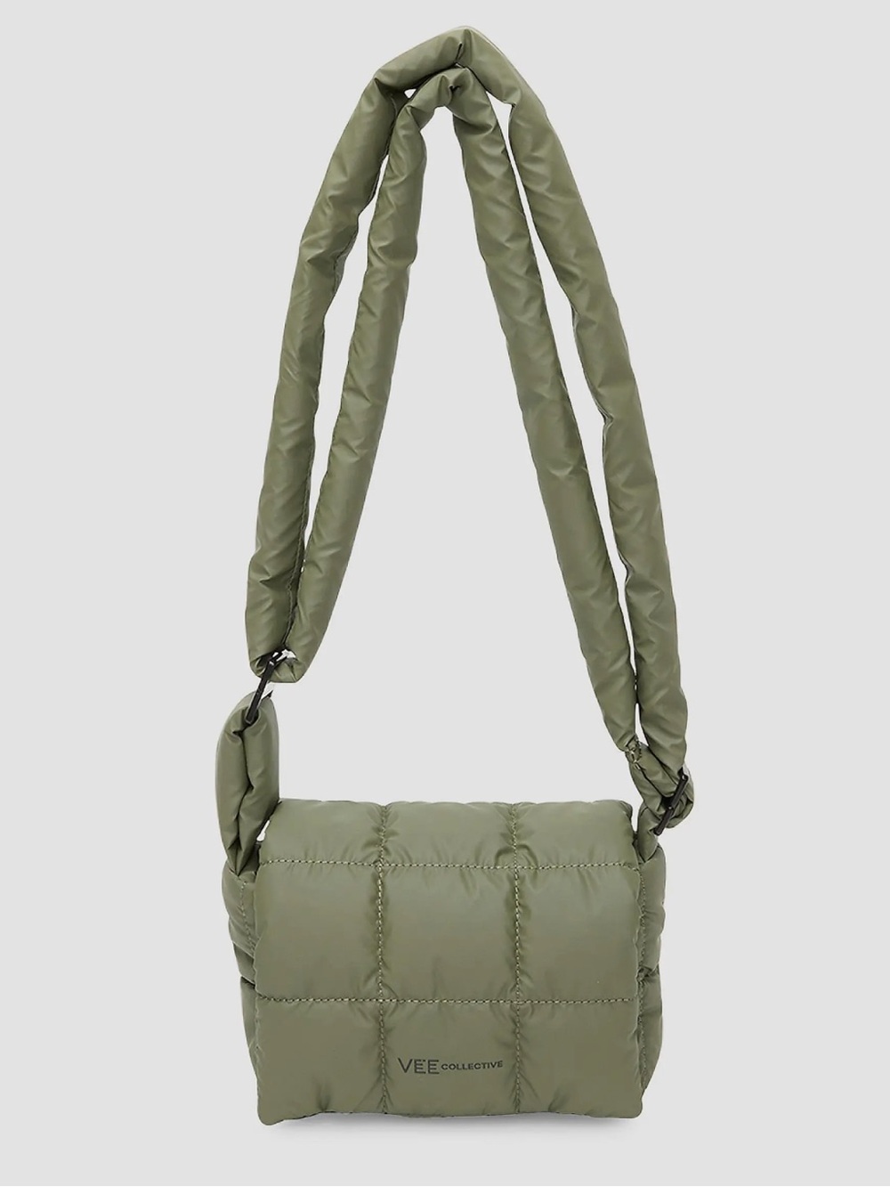 NEW VEE COLLECTIVE PORTER MESSENGER MINI CROSSBODY MOSS GREEN